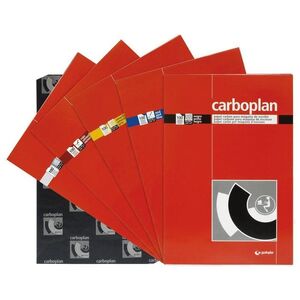 PACK 10 PAPEL CARBON 210X330 MM NEGRO CARBOPLAN