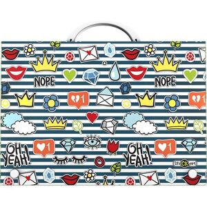 MALETIN PP STICKERS 22 CROWN