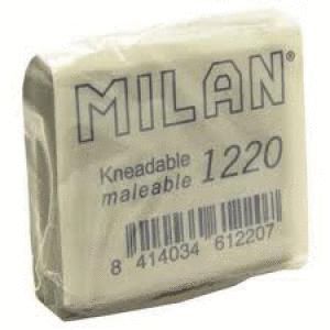 GOMA DE BORRAR MILAN MALEABLE 1220