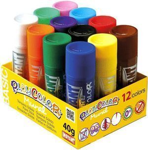 TÉMPERA SOLIDA PLAYCOLOR 10GR BLANCA