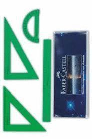 JUEGO DE REGLAS FABER CASTELL 30CM