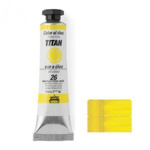 ÓLEO TITAN 20ML AMARILLO LIMÓN Nº26