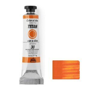 ÓLEO TITAN 20ML AMARILLO NARANJA Nº30