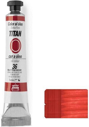 ÓLEO TITAN 20ML ROJO OSCURO Nº36