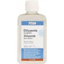 DILUYENTE INODORO 250 ML TITAN