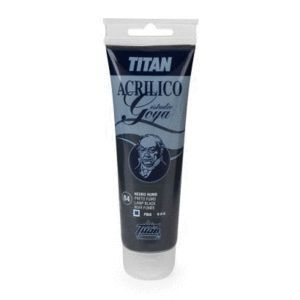 ACRÍLICO GOYA 125ML NEGRO HUMO Nº84