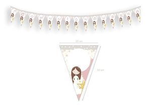 GUIRNALDA COMUNION NIÑA PERSONALIZABLE