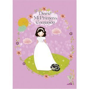 DIARIO COMUNION NIÑA + BOLÍGRAFO