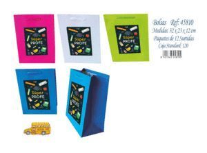 BOLSA MEDIANA 12X32 SUPER PROFE COLOR