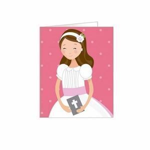 ETIQUETA REGALO TROQUELADA PERSONALIZABLE NIÑA 90 UNIDADES