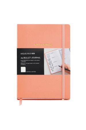 CUADERNO A5 BULLET JOURNAL MELOCOTON 2022 MIQUELRIUS