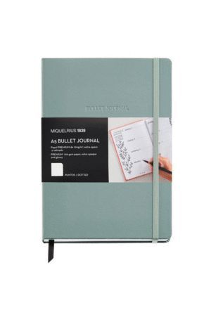 CUADERNO A5 BULLET JOURNAL VERDE 2022 MIQUELRIUS