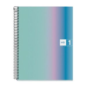 CUADERNO A4 4X4 90GR 80H MIQUELRIUS AURORA SANTORINI