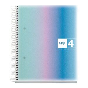 CUADERNO A5 5X5 120H MIQUELRIUS AURORA SANTORINI