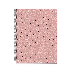 NOTEBOOK4 A4 100 HOJAS CUADRICULA BLUSH BOHO ESSENCE