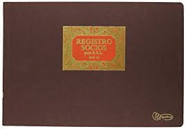 LIBRO REGISTRO SOCIOS MOD. 76 APAISADO MIQUEL RIUS