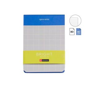 BLOC NOTAS A5 TD 1 RAYA  BRIGHT HORIZONTAL AZUL MIQUELRIUS
