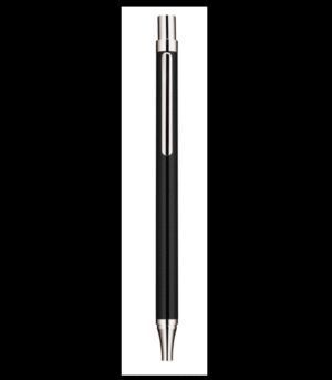 BOLÍGRAFO METÁLICO CLIC GEL NEGRO MR