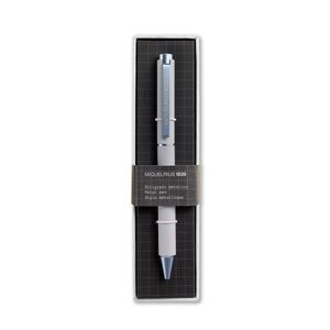 BOLIGRAFO METAL BACK2BASICS GRIS MIQUELRIUS