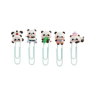 SET 5 CLIPS PANDA BACK2FUN