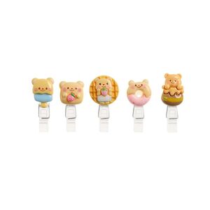SET 5 MINI PINZAS OSITO BACK2FUN