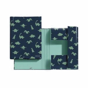 CARPETA MIQUELRIUS FOLIO 3 SOLAPAS DINOWORLD