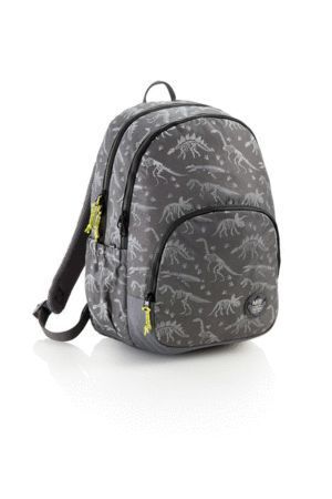 MOCHILA TRIPLE 28X41 MIQUELRIUS JURASSIC NEGRO