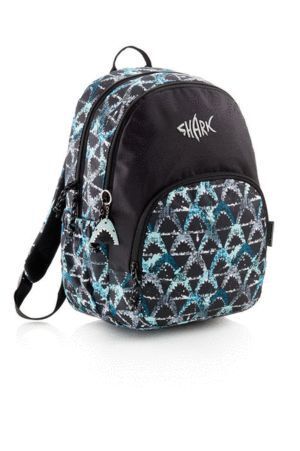 MOCHILA 28X41 TRIPLE COMPARTIMENTO SHARK