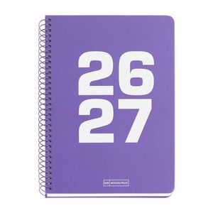 AGENDA ESCOLAR 2026/2027 PLUS DP BASIC LILA MIQUELRIUS