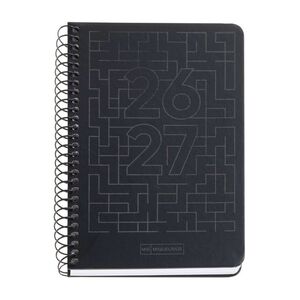 AGENDA ESCOLAR 2026/2027 ACTIVA DP LAB NEGRO MIQUELRIUS