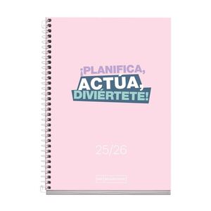 AGENDA ESCOLAR 2025/2026 ACTIVA 8º SV WRITE ROSA MIQUELRIUS