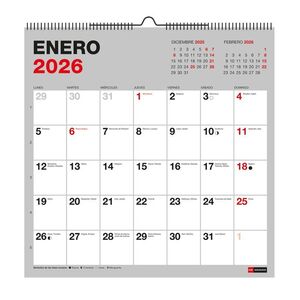 CALENDARIO PARED 30X30 PARA ESCRIBIR BASIC MR