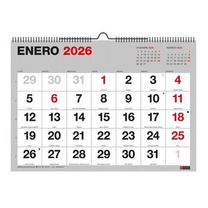 CALENDARIO PARED A3 NUMEROS GRANDES BASIC MR