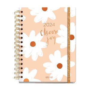 AGENDA 2024 A5 SV GEORGIA MAY JOY NARANJA MIQUELRIUS