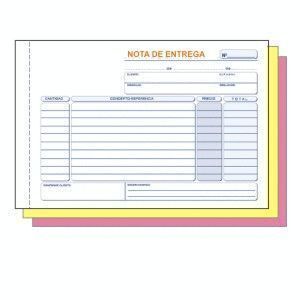 TALONARIO NOTA ENTREGA 46T TRIPLICADO TAMAÑO A5 APAISADO PRAXTON