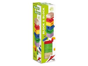 JUEGO DE MESA BLOCK & BLOCK BASICO COLORES