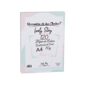 RECAMBIO FANTASÍA A4 120 HOJAS A COLOR - COLECCION SONRIE