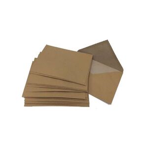 SOBRE MICHEL 17X17CM 140GR RECICLADO RUSTICO KRAFT