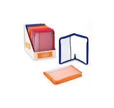 CARPETA CREMALLERA DIAGONAL FOLIO RIBETE ROJO CARCHIVO