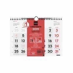 CALENDARIO PARED 21X16 Nº GRANDES FINOCAM