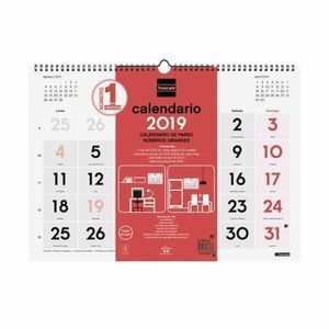 CALENDARIO PARED Nº GRANDES 43X32 L