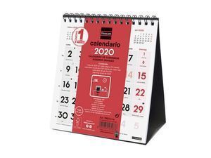 CALENDARIO SOBREMESA NUMEROS GRANDES XS 2020