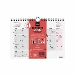 CALENDARIO 2020 PARED ESCRIBIR 15X21 S