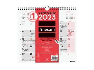 CALENDARIO FINOCAM 2023 NEUTRO PARED ESCRIBIR M