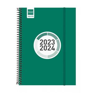 AGENDA ESCOLAR 2023/2024 FINOCAM 4º DP ESPIR COLOR VERDE