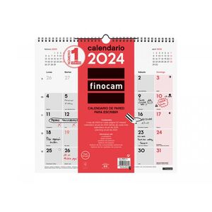 CALENDARIO DE PARED 2024 L ESCRIBIR FINOCAM