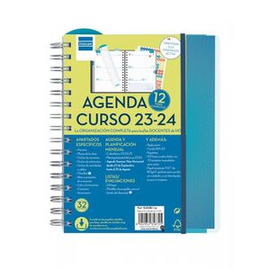 AGENDA 2023/2024 FINOCAM DOCENTES PERSONALIZABLE AZUL