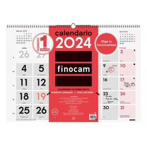 CALENDARIO DE PARED 2024 XL MIXTO FINOCAM