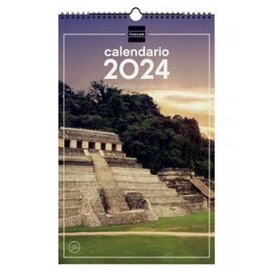 CALENDARIO DE PARED 2024 PARA ESCRIBIR MARAVILLAS DEL MUNDO