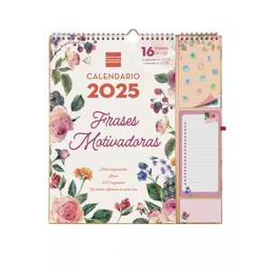 CALENDARIO FINOCAM 2024/2025 16 MESES FRASES MOTIVADORAS